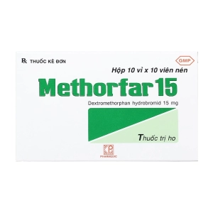 Methorfar 15 Pharmedic 10 vỉ x 10 viên