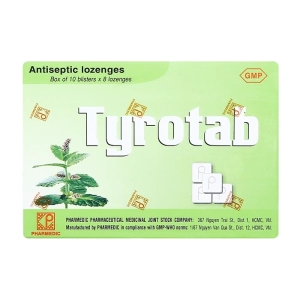 Tyrotab Pharmedic 10 vỉ x 8 viên