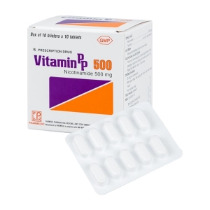 Vitamin PP 500 Pharmedic 10 vỉ x 10 viên