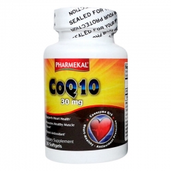 Pharmekal CoQ10 30mg, Hộp 30 viên - Viên uống hỗ trợ sức khỏe tim mạch Pharmekal CoQ10 30mg, Hộp 30 viên - Viên uống hỗ trợ sức khỏe tim mạch