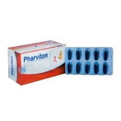Tpbvsk Isopharco Pharviton, Hộp 60 viên