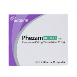Thuốc Phezam 400/25mg, Hộp 60 viên
