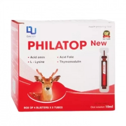 Philatop New Đại Uy 4 vỉ x 5 ống x 10ml - Đạm ống