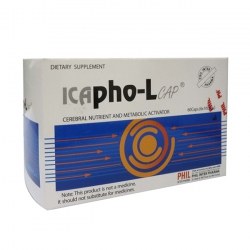Tpbvsk bổ não Icapho-L Cap Phil Inter, Hộp 60 viên