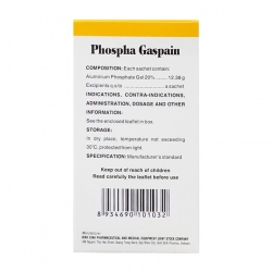 Phospha Gaspain Bidiphar 20 gói x 20g Phospha Gaspain Bidiphar 20 gói x 20g
