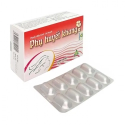 Phụ Huyết Khang Meracine 5 vỉ x 10 viên - Bổ khí huyết, điều hòa kinh nguyệt Phụ Huyết Khang Meracine 5 vỉ x 10 viên - Bổ khí huyết, điều hòa kinh nguyệt