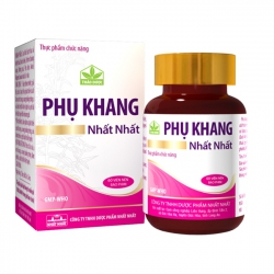 Phụ Khang Nhất Nhất hỗ trợ điều trị u xơ tử cung Phụ Khang Nhất Nhất hỗ trợ điều trị u xơ tử cung