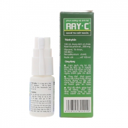 Phun sương vệ sinh tai RAY-C 10ml Phun sương vệ sinh tai RAY-C 10ml