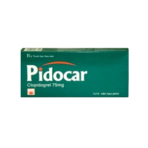 PIDOCAR 75mg - Clopidogrel 75 mg