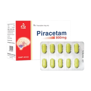 Piracetam 800mg TV.Pharm 6 vỉ x 10 viên (Piracetam)