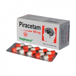 Piracetam 400mg Traphaco 6 vỉ x 10 viên
