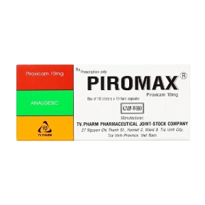 Piromax 10mg TV.Pharm 10 vỉ x 10 viên (Piroxicam)