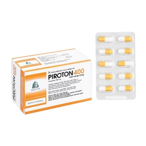 Piroton 400 Boston Pharma 5 vỉ x 10 viên (Piracetam)