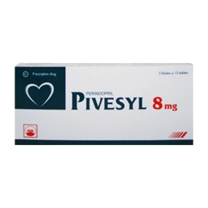 PIVESYL 8 - Perindopril tert-butylamin 8mg