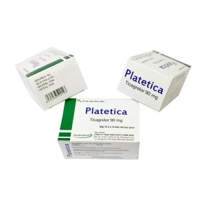 Platetica 90mg Herabiopharm 10 vỉ x 10 viên (Ticagrelor)
