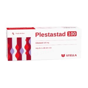 Plestastad 100 Stellapharm 3 vỉ x 10 viên (Cilostazol)