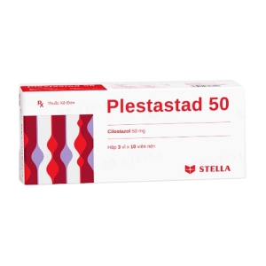 Plestastad 50 Stellapharm 3 vỉ x 10 viên (Cilostazol)