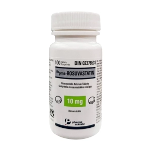 Pms-Rosuvastatin 10mg Pharmascience 100 viên (Rosuvastatin)