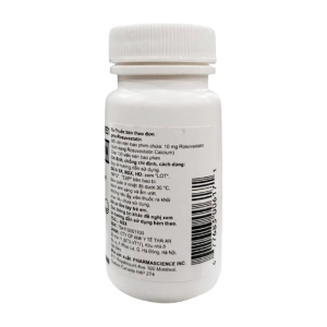 Pms-Rosuvastatin 10mg Pharmascience 100 viên (Rosuvastatin)