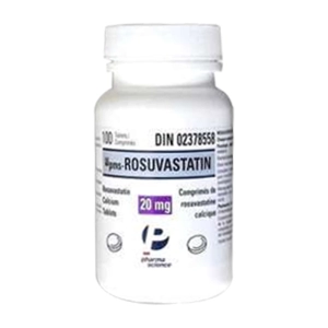 Pms-Rosuvastatin 20mg Pharmascience 100 viên (Rosuvastatin)