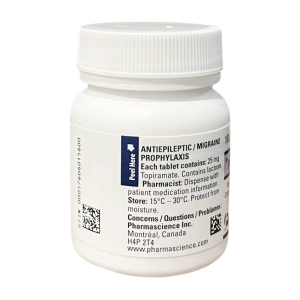 PMS-Topiramate 25mg Pharma Science 100 viên (Topiramate)