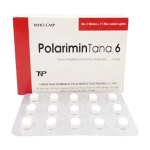 Polarimintana 6 Thành Nam 2 vỉ x 15 viên (Dexchlorpheniramine)