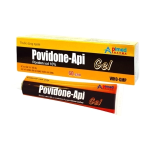 Povidone-API Gel Apimed tuýp 60g (Povidon iod)