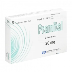 Pramital 20mg Anfarm Hellas 2 vỉ x 14 viên Pramital 20mg Anfarm Hellas 2 vỉ x 14 viên