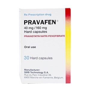 Pravafen Hyphens 30 viên (Pravastatin + Fenofibrat)