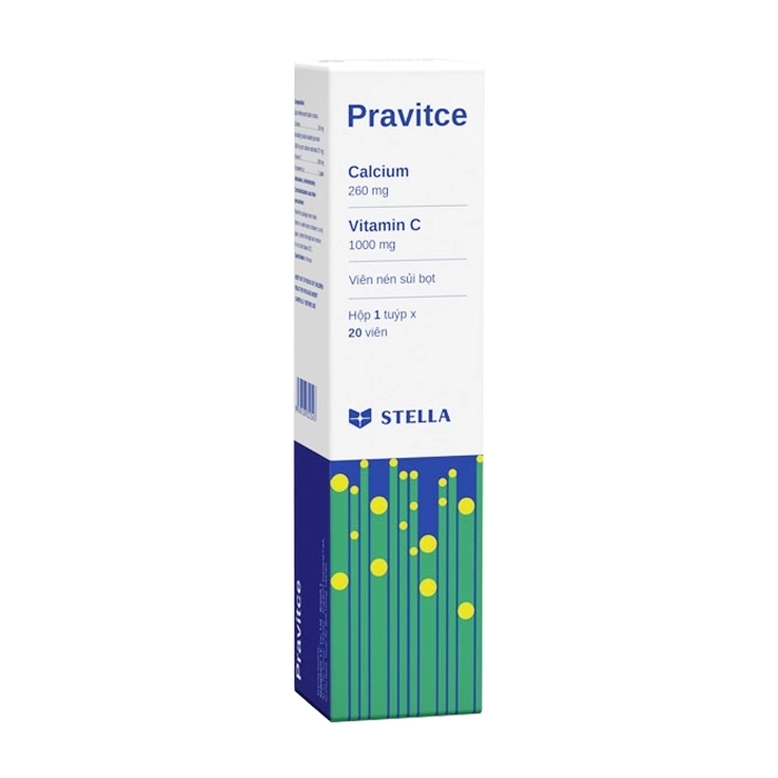 Pravitce Stellapharm 20 viên