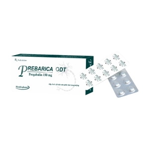 Prebarica ODT 150mg Herabiopharm 3 vỉ x 10 viên (Pregabalin)