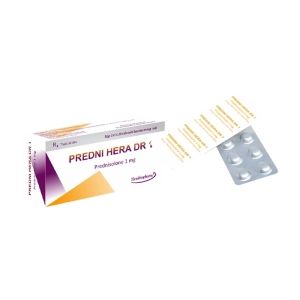 Predni Hera DR 1 Herabiopharm 3 vỉ x 10 viên (Prednisolone)