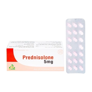 Prednisolone 5mg TV.Pharm 10 vỉ x 20 viên Prednisolone 5mg TV.Pharm 10 vỉ x 20 viên