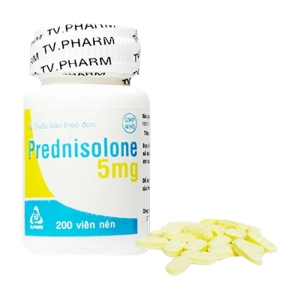 Prednisolone 5mg TV.Pharm chai 200 viên (Prednisolone)