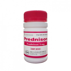 Thuốc PREDNISON 5mg TW25, 500 viên