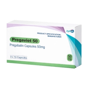 Pregaviet 50 Zydus Cadila 3 vỉ x 10 viên (Pregabaline)