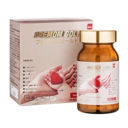 Premom Gold Jpanwell 60 viên - Viên bổ sung vitamin phụ nữ mang thai Premom Gold Jpanwell 60 viên - Viên bổ sung vitamin phụ nữ mang thai