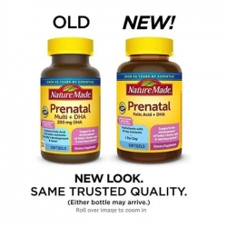 Prenatal Folic Acid + DHA Nature Made 150 viên - Bổ bầu Prenatal Folic Acid + DHA Nature Made 150 viên - Bổ bầu