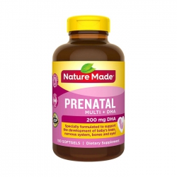 Tpbvsk cho  bà bầu Nature Made Prenatal Multi + DHA New Look, Hộp 150 viên