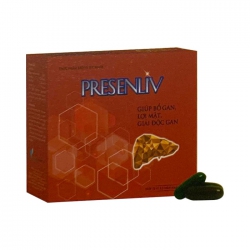 Tpbvsk bổ gan Isopharco Presenliv, Hộp 60 viên