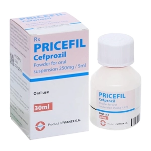 Pricefil 250mg/5ml Vianex chai 30ml (Cefprozil)