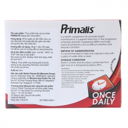 Primalis 30 viên - Hỗ trợ tuyến tiền liệt