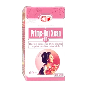Prime Hồi Xuân TM Trang Minh 60 viên - Hỗ trợ nội tiết tố nữ
