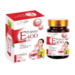 Primer E 400 Dược Đức 30 viên - Bổ sung Vitamin E, làm đẹp da