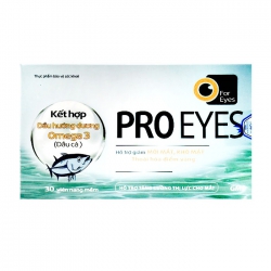 Pro Eyes For Eyes 30 viên - Viên uống bổ mắt Pro Eyes For Eyes 30 viên - Viên uống bổ mắt