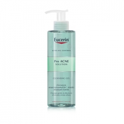 Gel rửa mặt da mụn Eucerin Pro ACNE Solution Cleansing Gel 400 ml Gel rửa mặt da mụn Eucerin Pro ACNE Solution Cleansing Gel 400 ml
