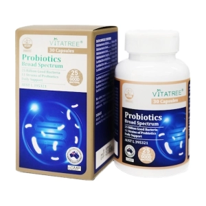 Probiotics Broad Spectrum Vitatree 30 viên - Hỗ trợ bổ sung lợi khuẩn