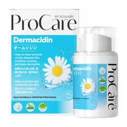Procare Dermacidin Sojilabs 50g - Kem làm sạch và dưỡng ẩm da Procare Dermacidin Sojilabs 50g - Kem làm sạch và dưỡng ẩm da