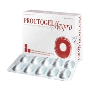 Proctogel Maxpro Napharco 2 vỉ x 10 viên - Hỗ trợ giảm triệu chứng trĩ