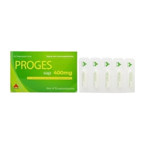 Proges Sup 400mg CPC1 Hà Nội 3 vỉ x 5 viên Proges Sup 400mg CPC1 Hà Nội 3 vỉ x 5 viên